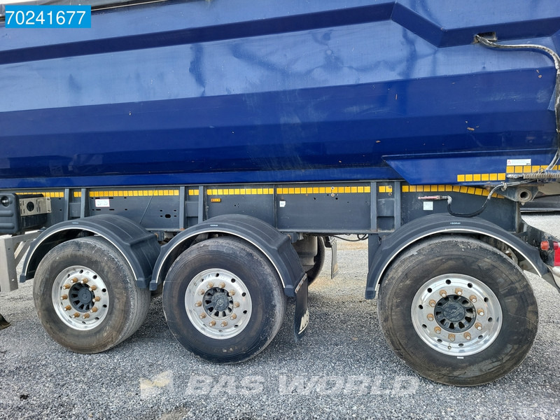 Самосвал полуремарке MOL MO4DAST3 3 axles 27m3 Liftachse Steel Tipper Hardox: снимка 15
