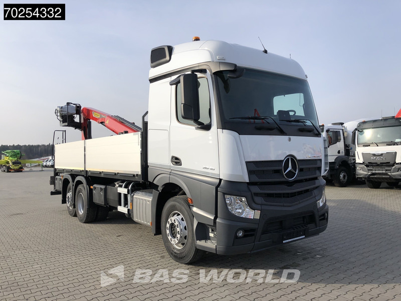Mercedes-Benz Actros 2646 6X2 Palfinger PK 20.501 L Kran Crane Automatic Euro 6 - Бордови камион, Камион с кран: снимка 5 Mercedes-Benz Actros 2646 6X2 Palfinger PK 20.501 L Kran Crane Automatic Euro 6 - Бордови камион, Камион с кран: снимка 5