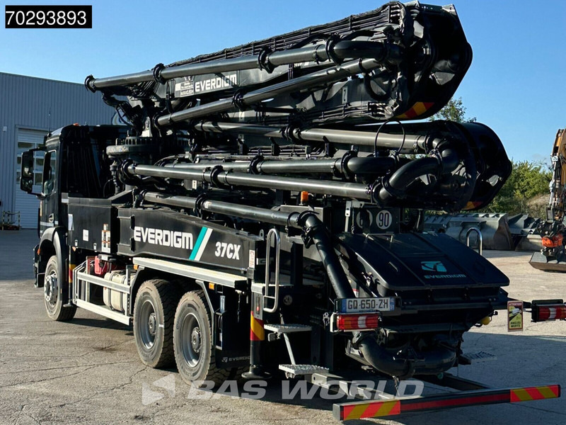 Mercedes-Benz Arocs 2840 Arocs 6X4 NEW! Everdigm 37CX-5 concrete pump Steel Suspension Automatic Euro 6 - Бетон помпа: снимка 2 Mercedes-Benz Arocs 2840 Arocs 6X4 NEW! Everdigm 37CX-5 concrete pump Steel Suspension Automatic Euro 6 - Бетон помпа: снимка 2