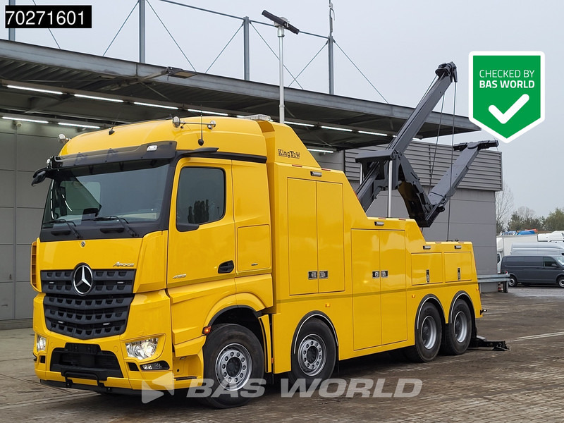Mercedes-Benz Arocs 4158 8X4 NEW! Miller Industries Century 6035 Recovery truck Abschleppwagen - Камион пътна помощ: снимка 1 Mercedes-Benz Arocs 4158 8X4 NEW! Miller Industries Century 6035 Recovery truck Abschleppwagen - Камион пътна помощ: снимка 1