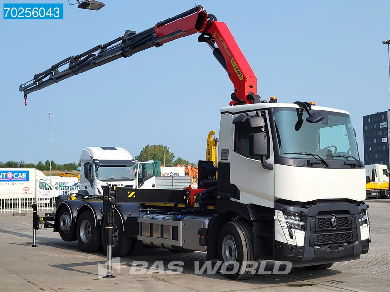 Renault C 480 8X4 NEW! Palfinger PK33002 Kran Crane + 22tons Pallift EURO 6 - Мултилифт с кука камион, Камион с кран: снимка 3 Renault C 480 8X4 NEW! Palfinger PK33002 Kran Crane + 22tons Pallift EURO 6 - Мултилифт с кука камион, Камион с кран: снимка 3
