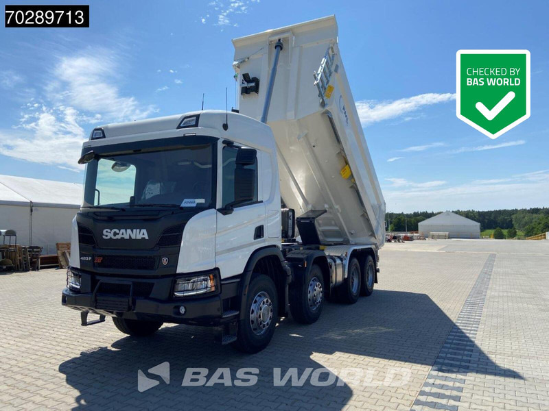 Scania P420 8X4 NEW! 18m3 Steel tipper Steelsuspension Automatic Euro 6 - Самосвал камион: снимка 1 Scania P420 8X4 NEW! 18m3 Steel tipper Steelsuspension Automatic Euro 6 - Самосвал камион: снимка 1