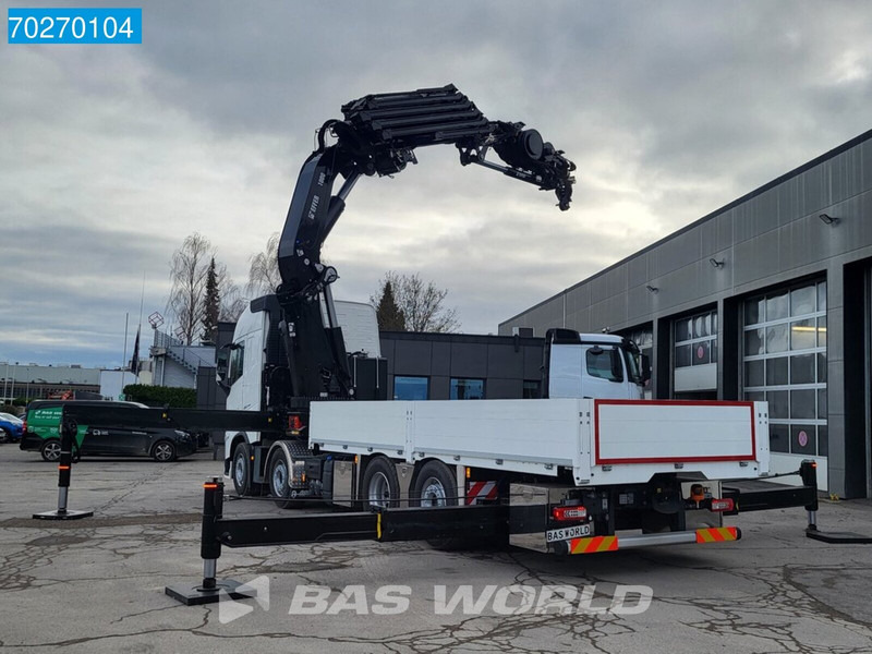 Volvo FH 460 8X2 Effer 1000 9S + 6S Kran + Fly-Jib Liftachse VEB+ Euro 6 - Бордови камион, Камион с кран: снимка 3 Volvo FH 460 8X2 Effer 1000 9S + 6S Kran + Fly-Jib Liftachse VEB+ Euro 6 - Бордови камион, Камион с кран: снимка 3