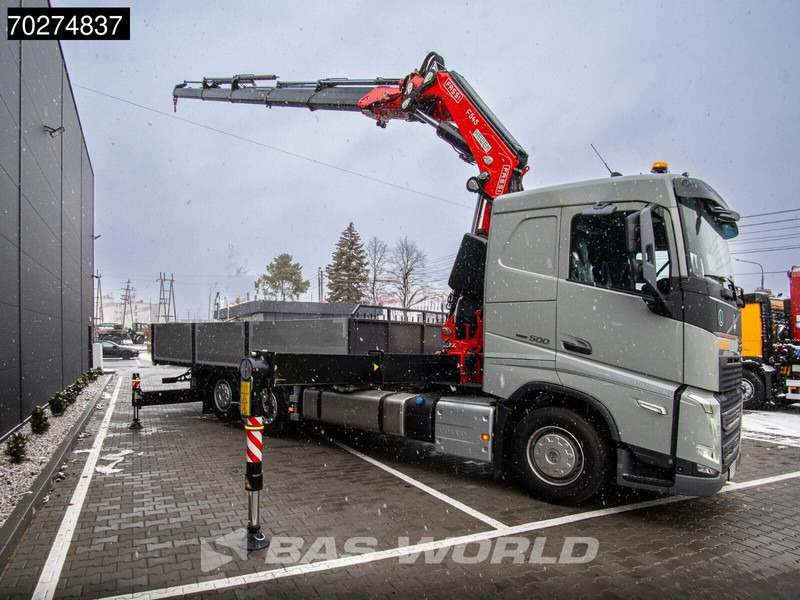 Volvo FH 500 6X2 Fassi F545RA Kran Crane VEB+ Lift-Lenkachse Euro 6 Fassi - Бордови камион, Камион с кран: снимка 2 Volvo FH 500 6X2 Fassi F545RA Kran Crane VEB+ Lift-Lenkachse Euro 6 Fassi - Бордови камион, Камион с кран: снимка 2