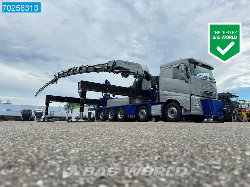 Volvo FH 540 10X4 NEW! Effer 2255 Kran Crane Lift-Lenkachse ACC Navi - Бордови камион, Камион с кран: снимка 2 Volvo FH 540 10X4 NEW! Effer 2255 Kran Crane Lift-Lenkachse ACC Navi - Бордови камион, Камион с кран: снимка 2