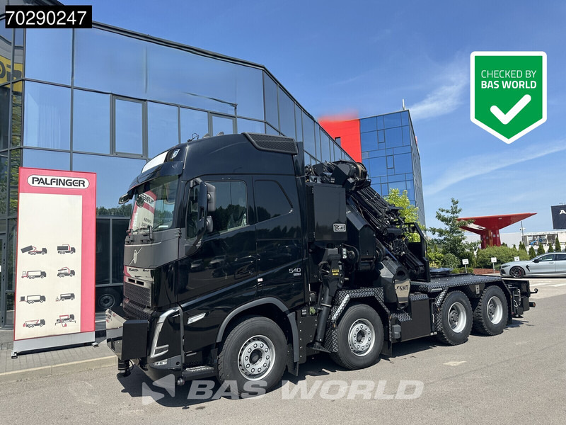 Volvo FH 540 FH 8X4 NEW! Palfinger PK1050 TEC G Crane Kran + JIB Winch Dynamic Steering Navi - Бордови камион, Камион с кран: снимка 1 Volvo FH 540 FH 8X4 NEW! Palfinger PK1050 TEC G Crane Kran + JIB Winch Dynamic Steering Navi - Бордови камион, Камион с кран: снимка 1
