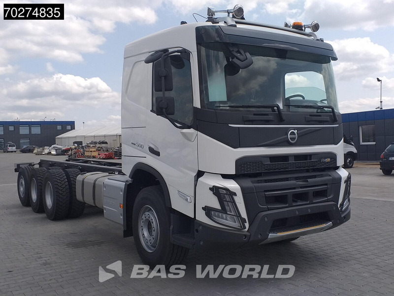 Volvo FMX 500 8X4 NEW 8x4 chassis Lift+steering axle VEB+ Euro 6 - Шаси кабина: снимка 3 Volvo FMX 500 8X4 NEW 8x4 chassis Lift+steering axle VEB+ Euro 6 - Шаси кабина: снимка 3