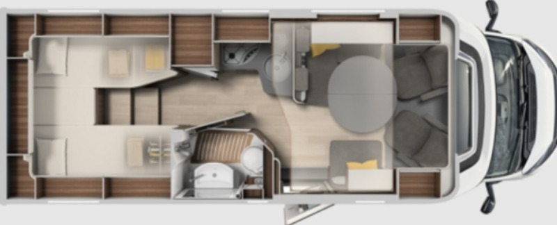 Laika Ecovip L3019 - Полуинтегриран кемпер: снимка 1 Laika Ecovip L3019 - Полуинтегриран кемпер: снимка 1