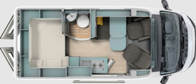 Laika Kosmo 50 Camper Van - Кемпер ван: снимка 2 Laika Kosmo 50 Camper Van - Кемпер ван: снимка 2