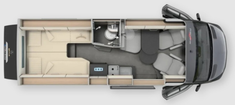 Malibu Genius 641 LE - Кемпер ван: снимка 1 Malibu Genius 641 LE - Кемпер ван: снимка 1