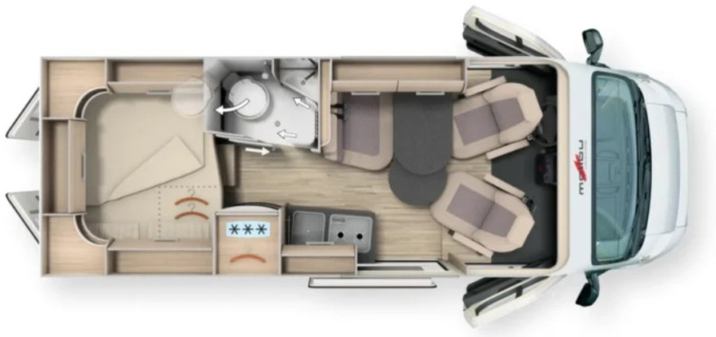 Malibu Van Comfort 600 DB - Кемпер ван: снимка 1 Malibu Van Comfort 600 DB - Кемпер ван: снимка 1