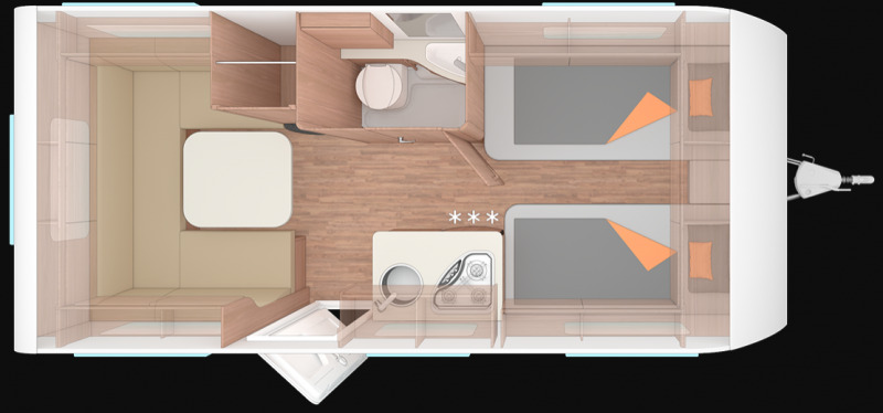 Weinsberg CaraOne 480 EU - Каравана: снимка 2 Weinsberg CaraOne 480 EU - Каравана: снимка 2