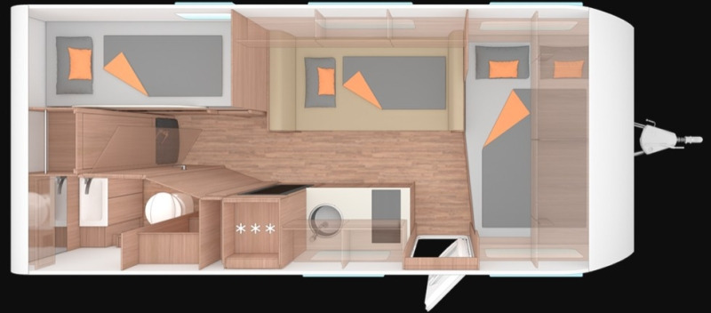Weinsberg Caracito 500 QDK - Каравана: снимка 1 Weinsberg Caracito 500 QDK - Каравана: снимка 1