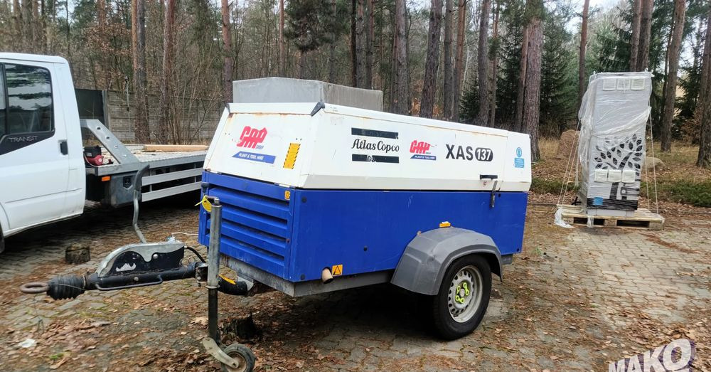 Atlas Copco XAS 137 - Електрогенератор: снимка 1 Atlas Copco XAS 137 - Електрогенератор: снимка 1