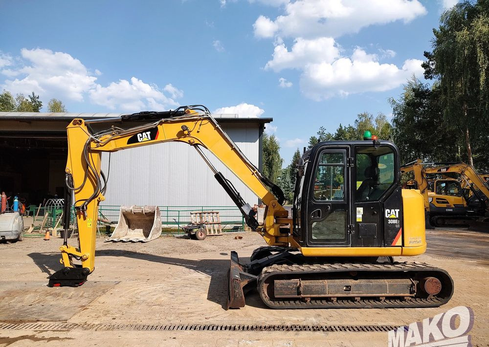 Caterpillar 308 E2CR - Верижен багер: снимка 1 Caterpillar 308 E2CR - Верижен багер: снимка 1