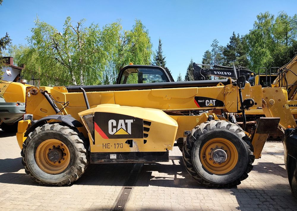 Caterpillar TH417 - Телескопичен товарач: снимка 4 Caterpillar TH417 - Телескопичен товарач: снимка 4