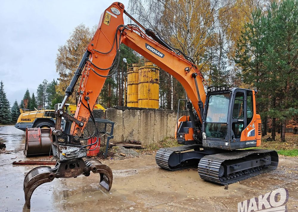 Doosan DX140LCR-5 - Верижен багер: снимка 2 Doosan DX140LCR-5 - Верижен багер: снимка 2