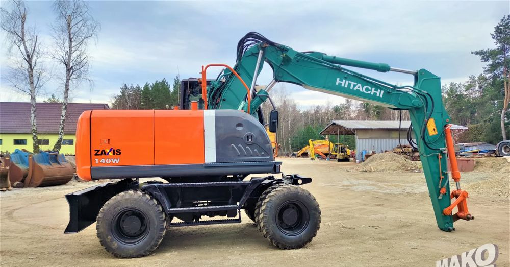 Hitachi ZX140W-3 - Колесен багер: снимка 5 Hitachi ZX140W-3 - Колесен багер: снимка 5