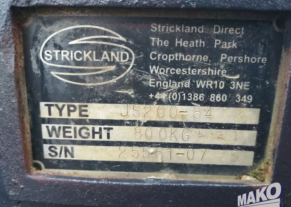 Łyżka skarpowa Strickland 210cm Miller fi 80 - Прикачен инвентар за Строителна техника: снимка 5 Łyżka skarpowa Strickland 210cm Miller fi 80 - Прикачен инвентар за Строителна техника: снимка 5