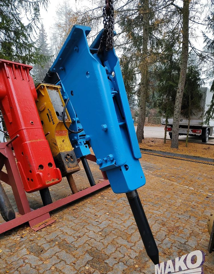 Młot hydrauliczny Krupp HM551 625kg do koparki Nowy grot! - Прикачен инвентар за Строителна техника: снимка 1 Młot hydrauliczny Krupp HM551 625kg do koparki Nowy grot! - Прикачен инвентар за Строителна техника: снимка 1