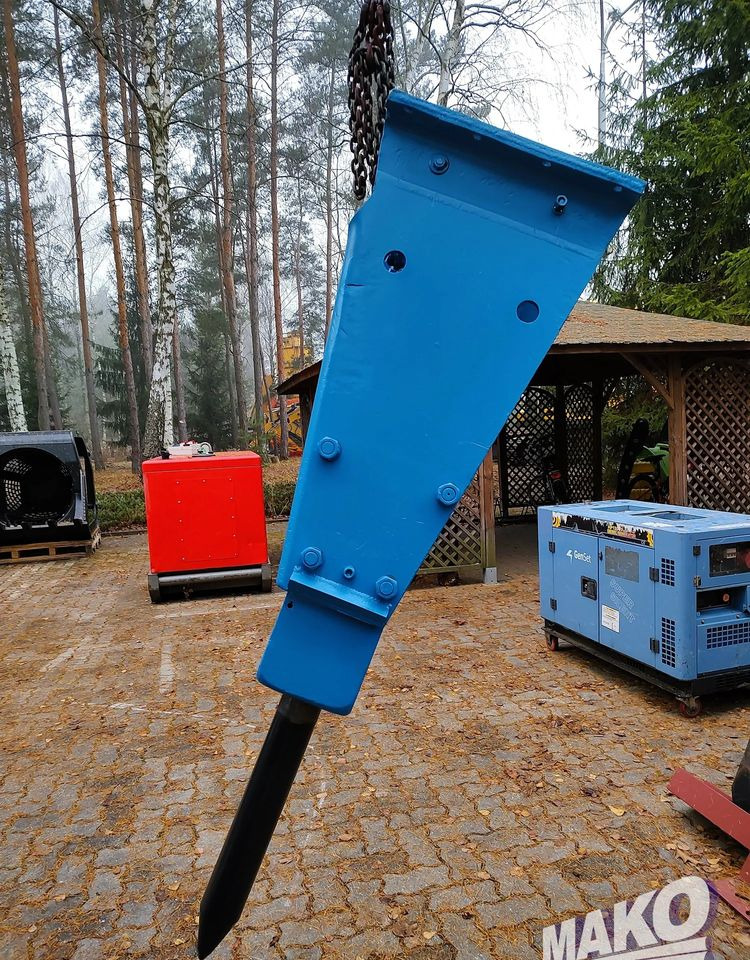 Młot hydrauliczny Krupp HM551 625kg do koparki Nowy grot! - Прикачен инвентар за Строителна техника: снимка 2 Młot hydrauliczny Krupp HM551 625kg do koparki Nowy grot! - Прикачен инвентар за Строителна техника: снимка 2