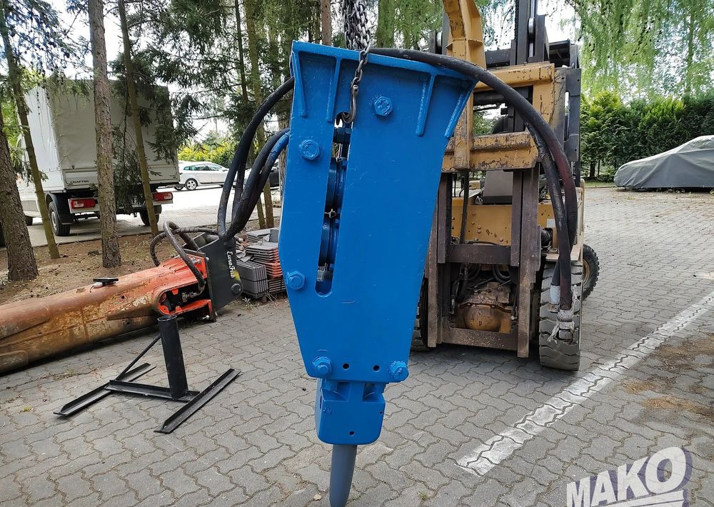 Młot hydrauliczny Krupp HM600 760kg do koparki - Прикачен инвентар за Строителна техника: снимка 3 Młot hydrauliczny Krupp HM600 760kg do koparki - Прикачен инвентар за Строителна техника: снимка 3