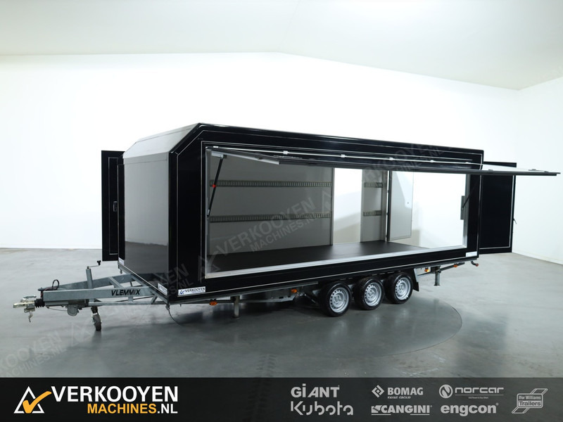 Vlemmix Gesloten aanhangwagen 600x250cm - Затворена каросерия ремарке: снимка 1 Vlemmix Gesloten aanhangwagen 600x250cm - Затворена каросерия ремарке: снимка 1