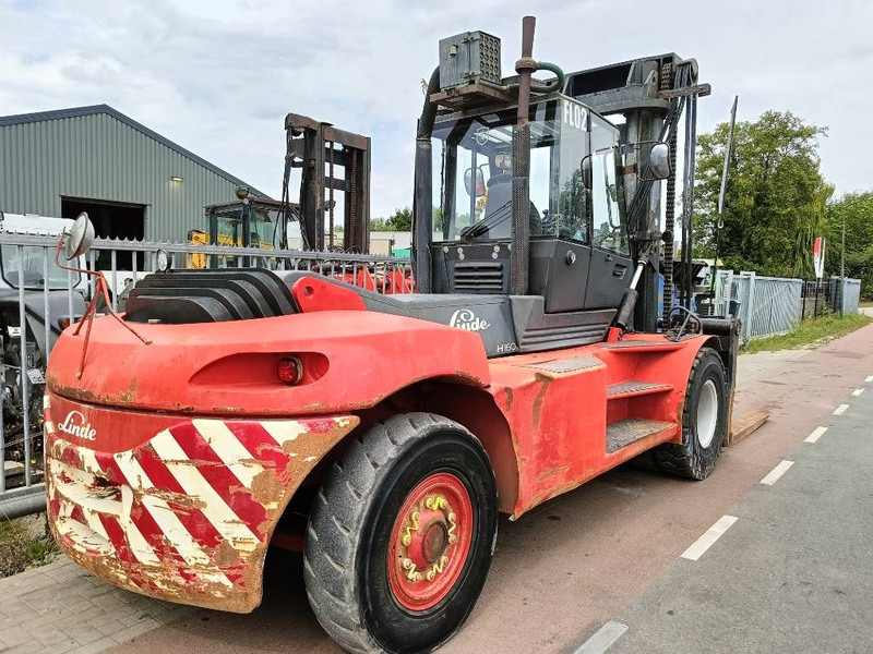 Linde H160 diesel 16T heftruck forklift stapler low mast - Дизелов мотокар: снимка 5 Linde H160 diesel 16T heftruck forklift stapler low mast - Дизелов мотокар: снимка 5