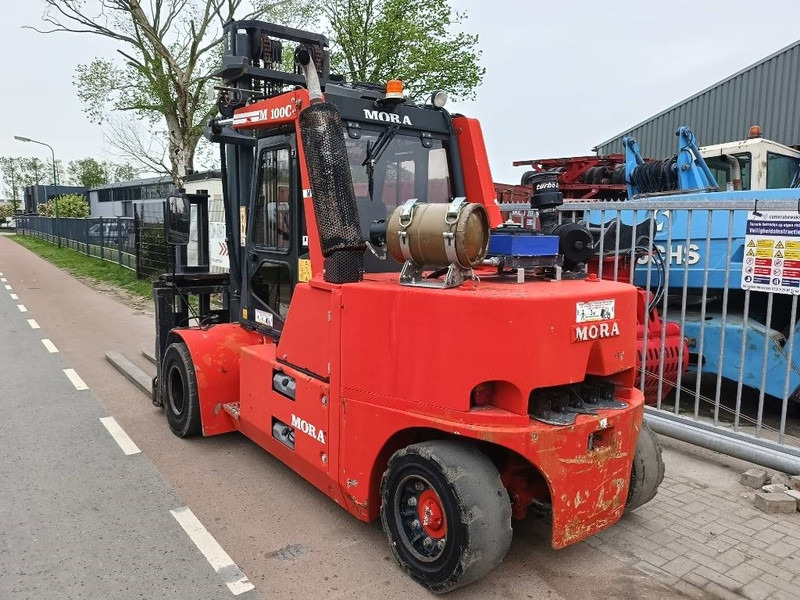 MORA M 100 C 10 ton heftrucl forklift stapler lpg gas - Газокар: снимка 3 MORA M 100 C 10 ton heftrucl forklift stapler lpg gas - Газокар: снимка 3