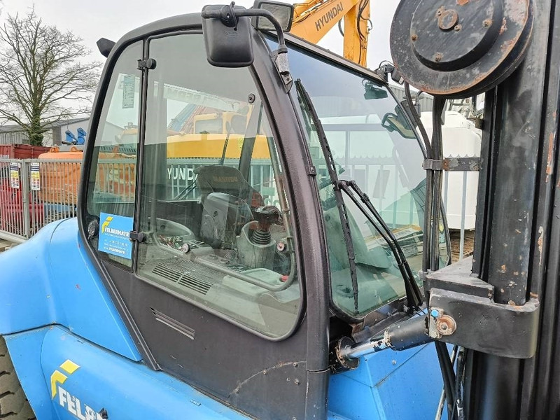 Дизелов мотокар Manitou MI 70 H freelift ruw terrein 7 T heftruck forklift: снимка 14