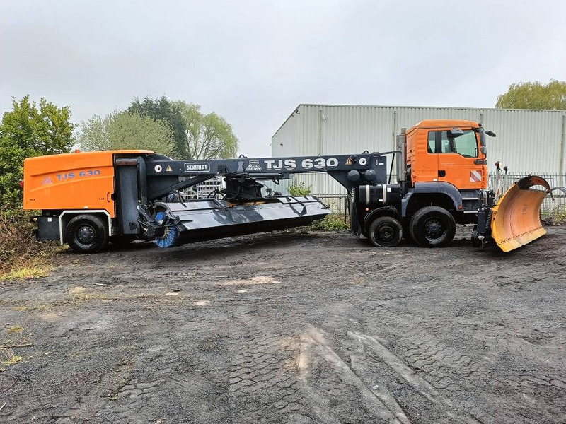 Schmidt TSJ630 man runway snow cleaning sneeuwschuif 2008 - Гребло за сняг за Селскостопанска техника: снимка 1 Schmidt TSJ630 man runway snow cleaning sneeuwschuif 2008 - Гребло за сняг за Селскостопанска техника: снимка 1
