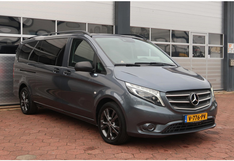 Малък ван, Бус с двойна кабина Mercedes-Benz Vito 116 CDI Extra Lang AUT/ DC/ LED/ CAM/ CRUISE/ LEDER/ DASHCAM: снимка 9