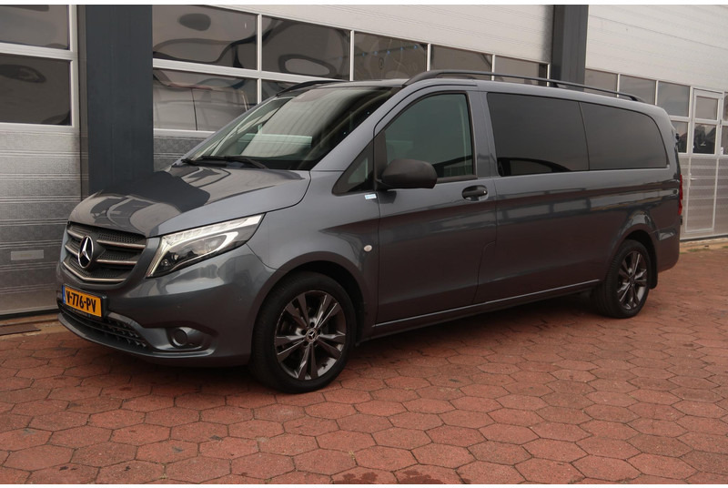 Малък ван, Бус с двойна кабина Mercedes-Benz Vito 116 CDI Extra Lang AUT/ DC/ LED/ CAM/ CRUISE/ LEDER/ DASHCAM: снимка 13