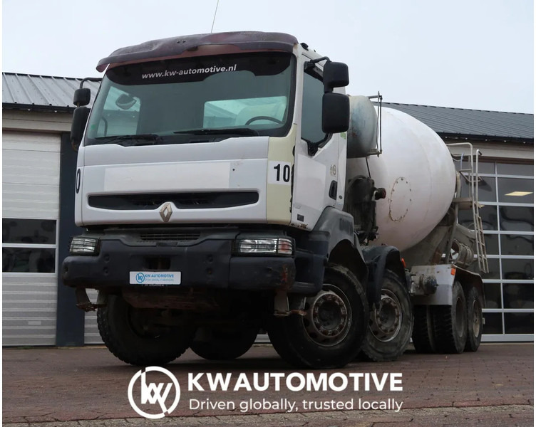 Renault Kerax 370 8X4/ MIXER/ BARYVAL 9 M3/ CRUISE CONTROL/ - Бетоновоз: снимка 1 Renault Kerax 370 8X4/ MIXER/ BARYVAL 9 M3/ CRUISE CONTROL/ - Бетоновоз: снимка 1