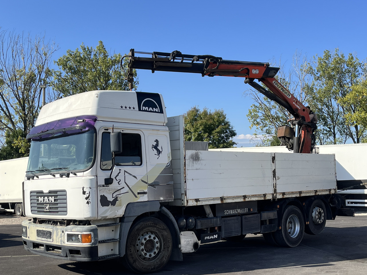 MAN F2000 26.413 Palfinger pk 16000 - Камион с кран: снимка 1 MAN F2000 26.413 Palfinger pk 16000 - Камион с кран: снимка 1