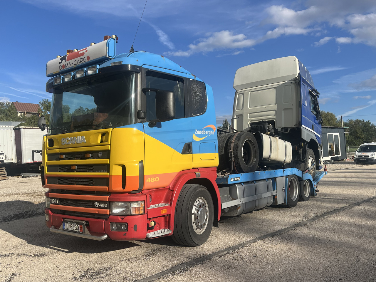 SCANIA 164 480 V8 GS MEPPEL - Автовоз камион: снимка 1 SCANIA 164 480 V8 GS MEPPEL - Автовоз камион: снимка 1