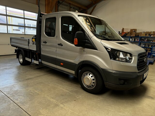 FORD Transit FT 350L Doka TdCI 1.2t Fassi Kran - Бордови бус, Бус с двойна кабина: снимка 4 FORD Transit FT 350L Doka TdCI 1.2t Fassi Kran - Бордови бус, Бус с двойна кабина: снимка 4