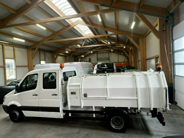 Боклукчийска кола MERCEDES-BENZ Sprinter 516 CDI Müllwagen Hagemann Zöller: снимка 29