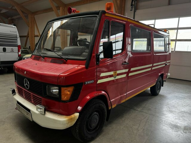 Микробус, Пътнически бус MERCEDES-BENZ T1 310 D Bremer Kombi Feuerwehr1. Hand...: снимка 12