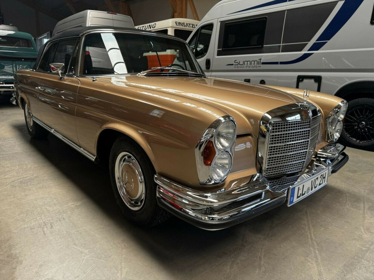 Mercedes-Benz 280 SE Cabrio W111 BRABUS-Classic Restauration - Кабриолет: снимка 1 Mercedes-Benz 280 SE Cabrio W111 BRABUS-Classic Restauration - Кабриолет: снимка 1