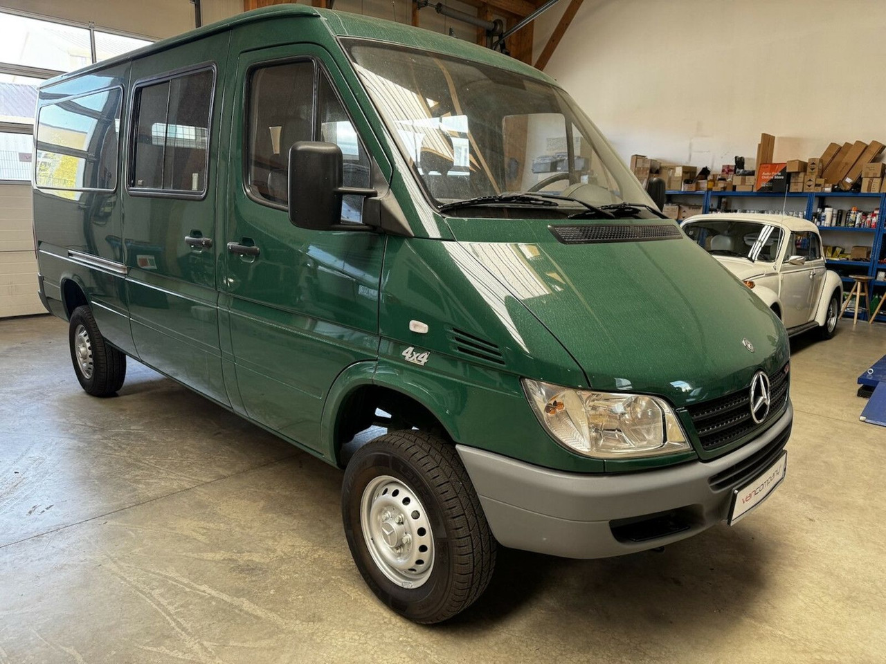 Mercedes-Benz Sprinter 313 CDI 4x4 Allrad ZG3 Topzustand! - Пътнически бус, Бус с двойна кабина: снимка 1 Mercedes-Benz Sprinter 313 CDI 4x4 Allrad ZG3 Topzustand! - Пътнически бус, Бус с двойна кабина: снимка 1