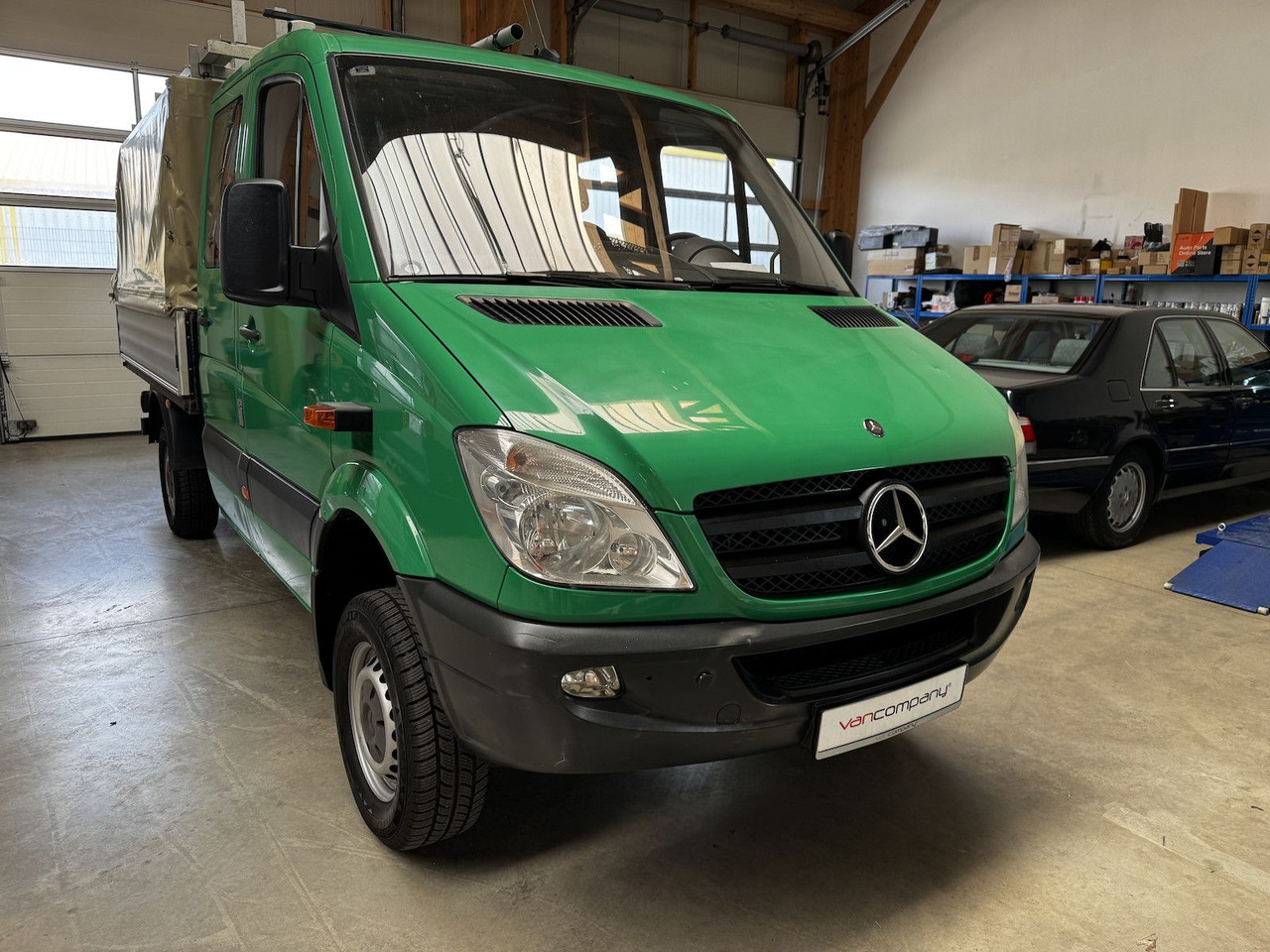 Mercedes-Benz Sprinter 315 CDI Doka 4x4 Allrad Untersetzung - Бордови бус, Бус с двойна кабина: снимка 3 Mercedes-Benz Sprinter 315 CDI Doka 4x4 Allrad Untersetzung - Бордови бус, Бус с двойна кабина: снимка 3