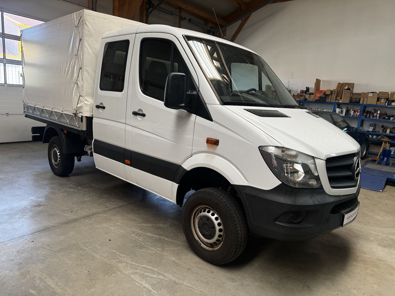 Mercedes-Benz Sprinter 316 CDI Doka 4x4 Allrad Plane - Брезентов бус, Бус с двойна кабина: снимка 4 Mercedes-Benz Sprinter 316 CDI Doka 4x4 Allrad Plane - Брезентов бус, Бус с двойна кабина: снимка 4