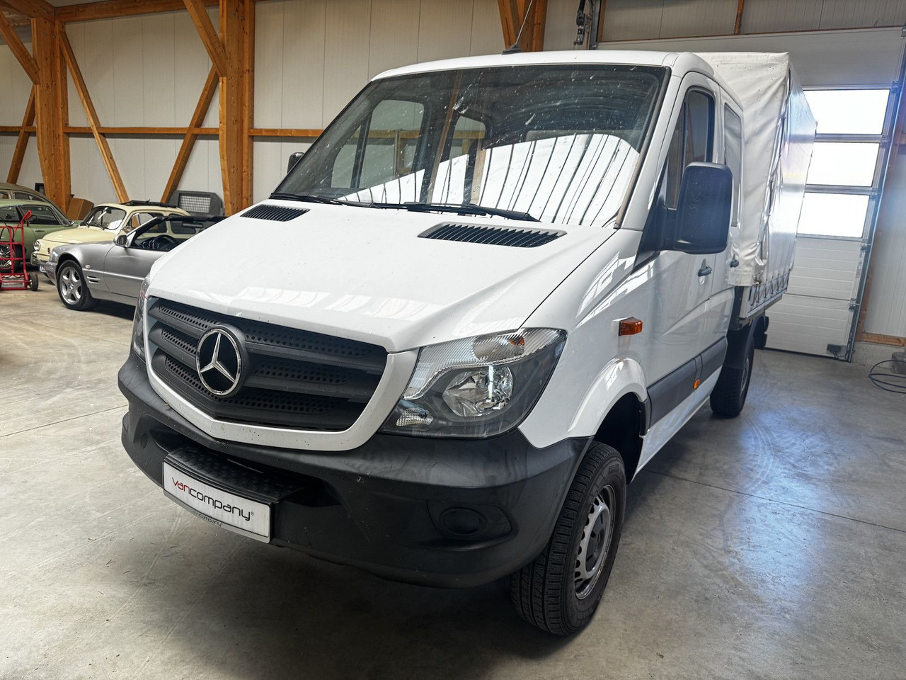 Mercedes-Benz Sprinter 316 CDI Doka 4x4 Allrad Plane - Брезентов бус, Бус с двойна кабина: снимка 2 Mercedes-Benz Sprinter 316 CDI Doka 4x4 Allrad Plane - Брезентов бус, Бус с двойна кабина: снимка 2