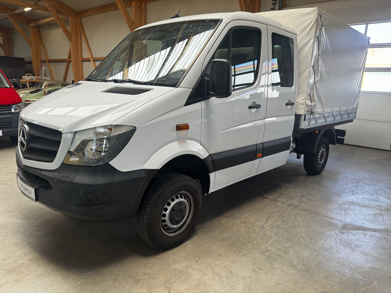 Mercedes-Benz Sprinter 316 CDI Doka 4x4 Allrad Plane - Брезентов бус, Бус с двойна кабина: снимка 1 Mercedes-Benz Sprinter 316 CDI Doka 4x4 Allrad Plane - Брезентов бус, Бус с двойна кабина: снимка 1