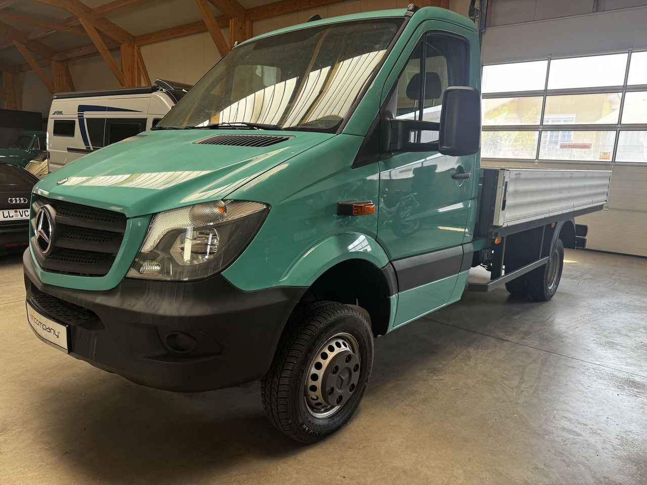 Mercedes-Benz Sprinter 513 CDI 4x4 Allrad Pritsche 3.5t - Бордови бус: снимка 1 Mercedes-Benz Sprinter 513 CDI 4x4 Allrad Pritsche 3.5t - Бордови бус: снимка 1