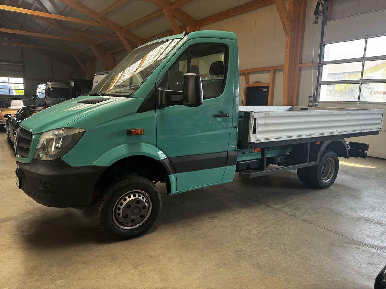 Mercedes-Benz Sprinter 513 CDI 4x4 Allrad Pritsche 3.5t - Бордови бус: снимка 2 Mercedes-Benz Sprinter 513 CDI 4x4 Allrad Pritsche 3.5t - Бордови бус: снимка 2