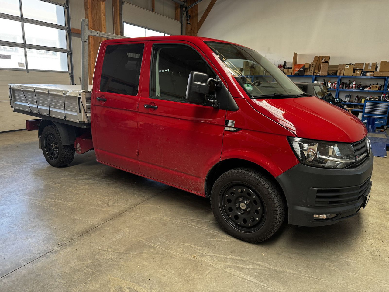 Volkswagen T6 Doka 2.0 TDI 4Motion Klima Webasto - Бордови бус, Бус с двойна кабина: снимка 4 Volkswagen T6 Doka 2.0 TDI 4Motion Klima Webasto - Бордови бус, Бус с двойна кабина: снимка 4