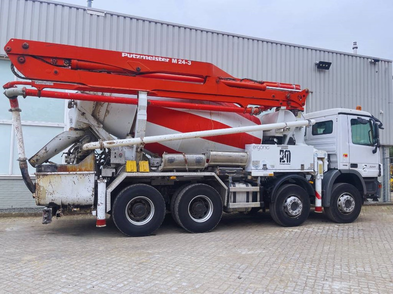 Mercedes-Benz Actros 3241 Putzmeister M24/3 2013 8X4 - Бетоновоз: снимка 5 Mercedes-Benz Actros 3241 Putzmeister M24/3 2013 8X4 - Бетоновоз: снимка 5