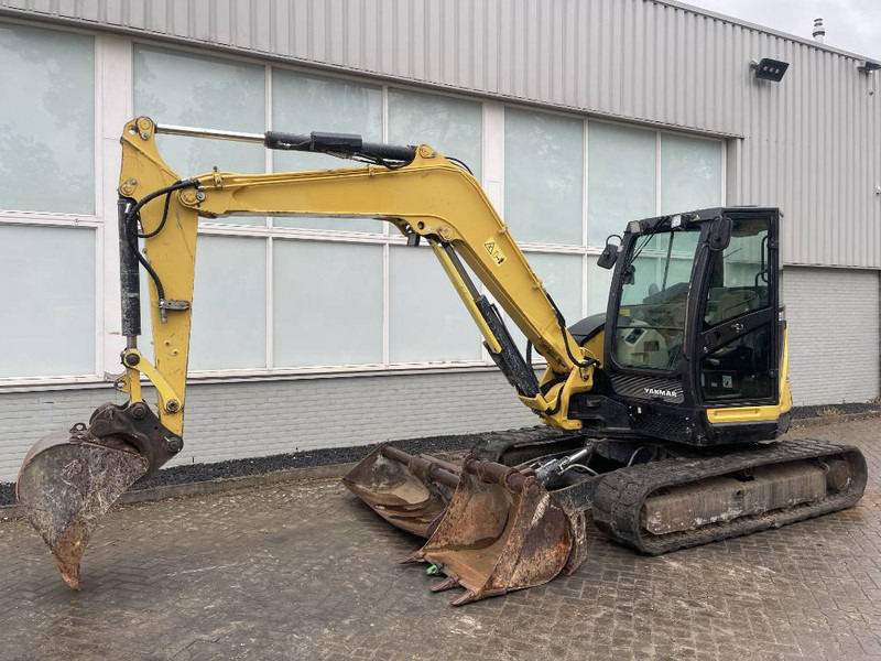 Yanmar Vio 80-1A 2017 CE - Мини багер: снимка 3 Yanmar Vio 80-1A 2017 CE - Мини багер: снимка 3